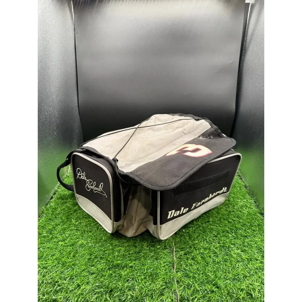 Dale Earnhardt Jr. Gray & Black Duffle Bag – NASCAR Chase Authentics